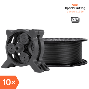 Prusament PA11 Carbon Fiber Black 800g (NFC) – Multipack 10 pcs
