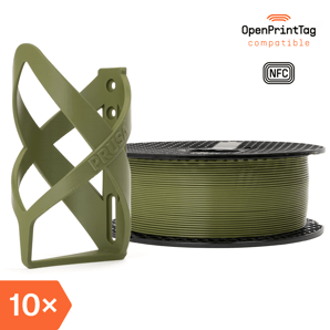Prusament ASA Olive Green 800g (NFC) – Multipack 10 pcs