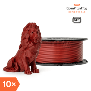 Prusament PLA Blood Red 1kg (NFC) – Multipack 10 pcs