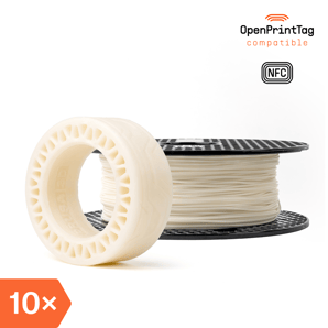 Prusament TPU 95A Natural 500g (NFC) – Multipack 10 pcs