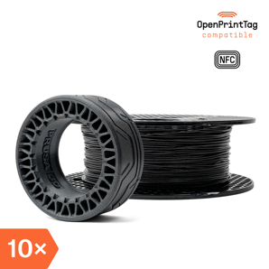 Prusament TPU 95A Prusa Galaxy Black 500g (NFC) – Multipack 10 pcs