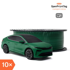 Prusament PETG Emerald Green 1kg (NFC) – Multipack 10 pcs