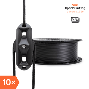 Prusament PC Blend Carbon Fiber Black 800g (NFC) – Multipack 10 pcs