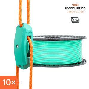 Prusament PC Blend Prusa Pro Green 900g (NFC) – Multipack 10 pcs
