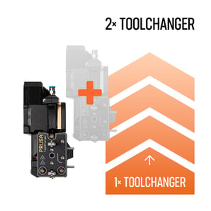 Original Prusa XL Single-Tool to Dual-Head Upgrade