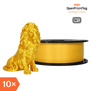 Prusament PLA Blend Oh My Gold 1kg (NFC) – Multipack 10 pcs