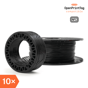 Prusament TPU 95A Jet Black 500g (NFC) – Multipack 10 pcs