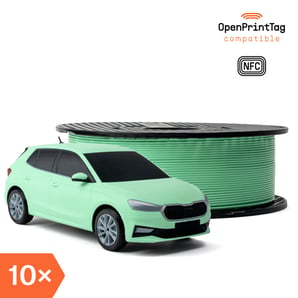 Prusament PLA Electric Green 1kg (NFC) – Multipack 10 pcs